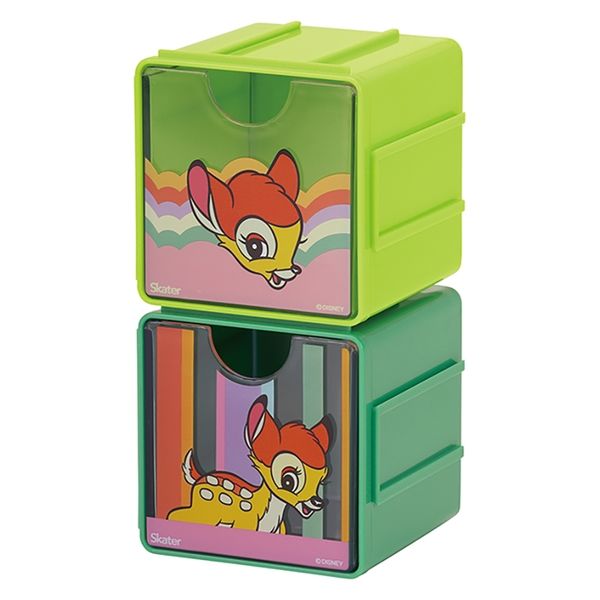 スケーター JQBC1 コレクションケース 2P ディズニーレトロ