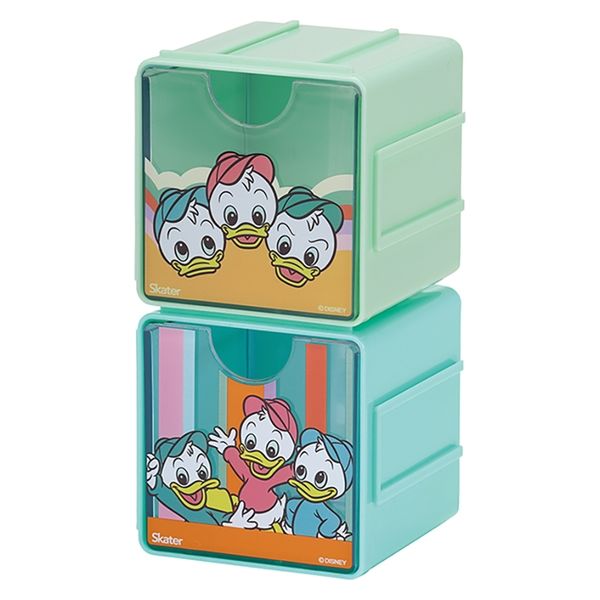 Disney - スケーター｜Skater つながるキュービックコレクション レトロ ミッキー J スケーター 収納ケース キュービックコレクション キャラクター