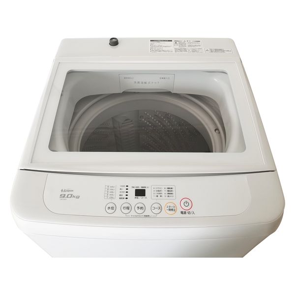エスケイジャパン 9kg 全自動洗濯機 SW-K90A 1台（直送品） - アスクル