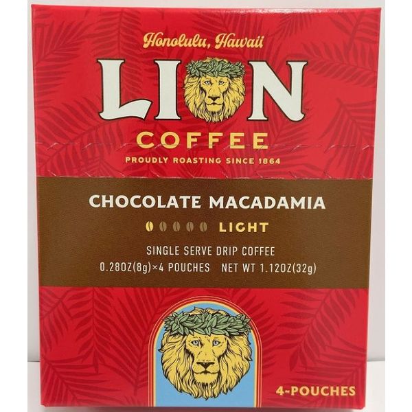 楽天市場】ライオンコーヒーチョコレートマカダミア 7oz（198g