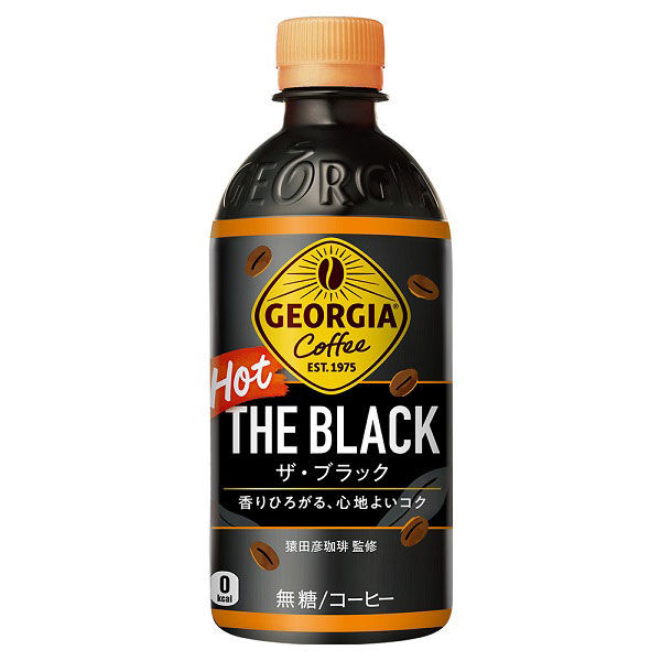 コカ・コーラ ジョージア THE ブラック 猿田彦珈琲 監修 440ml 加温PET 1箱（24本入） - アスクル