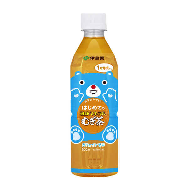 伊藤園 はじめての健康ミネラルむぎ茶 500ml 1箱（24本入）【麦茶】 - アスクル