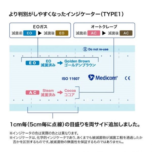 メディコムジャパン プロリール プレミアム（滅菌ロール） 400mmx100m