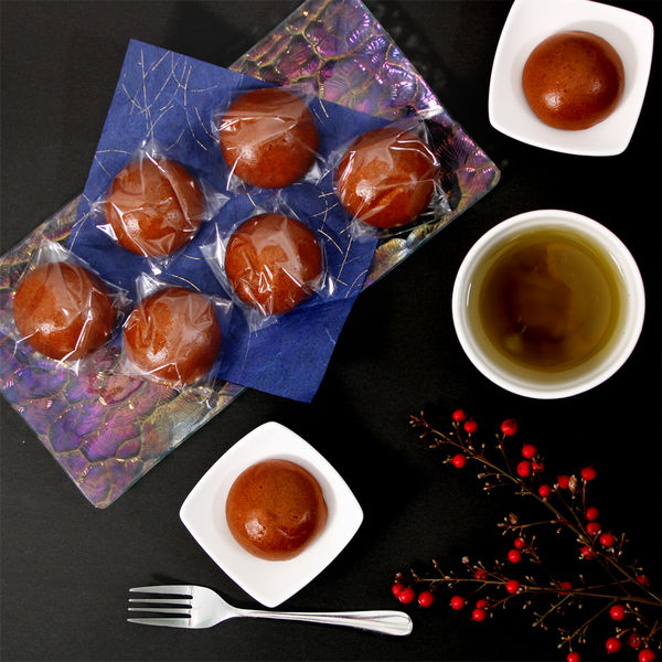 黒糖まんじゅう 8個 1袋 土井製菓 和菓子 - アスクル