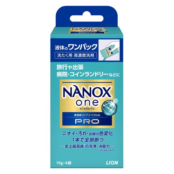 ナノックス ワン（NANOX one）PRO プロ ワンパック 1セット（6袋入×4個