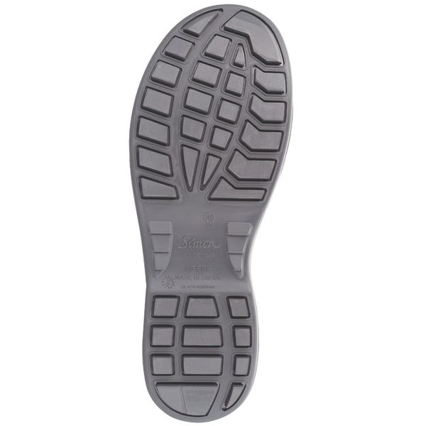 シモン 安全靴(短靴)SS11黒絶縁 24.5cm 1524020 1足（直送品） - アスクル