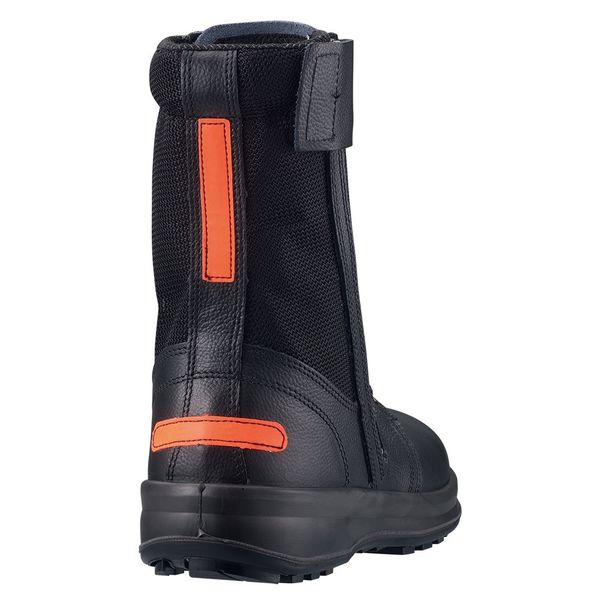 シモン 特定機能付防災用ウォーキングセフティ安全長編上靴 WS33静電靴