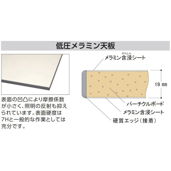 車上渡し】山金工業 ワークテーブル150 軽量作業台 高さ調整タイプ移動