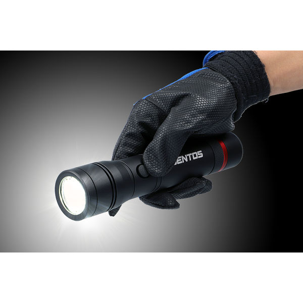懐中電灯 LED IP66準拠 ブラック ジェントス REXXED LED 懐中電灯 LED IP66準拠 ブラック ジェントス REXXED LED