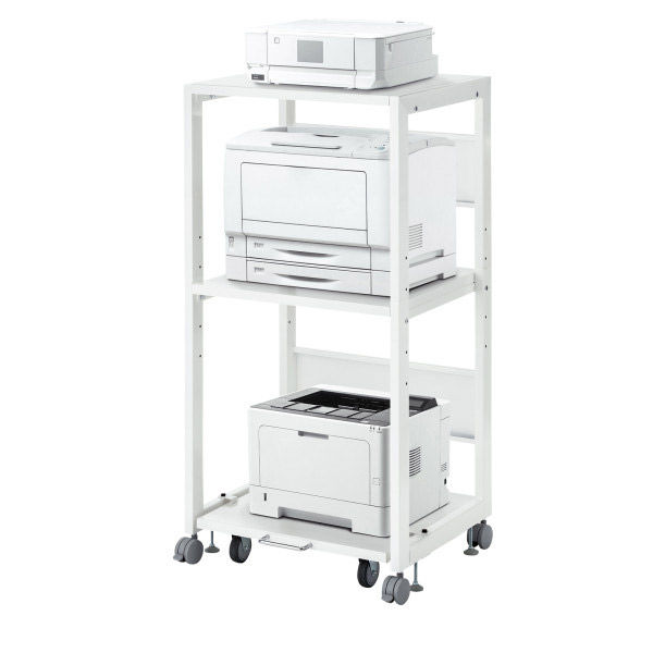 サンワサプライ 高耐荷重プリンタラック/スタンド/台 幅600×奥行