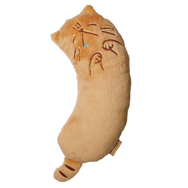 ドギーマンハヤシ あごのせにゃん眠枕 ごろ猫 へそ天 287015 1個（直送品） - アスクル