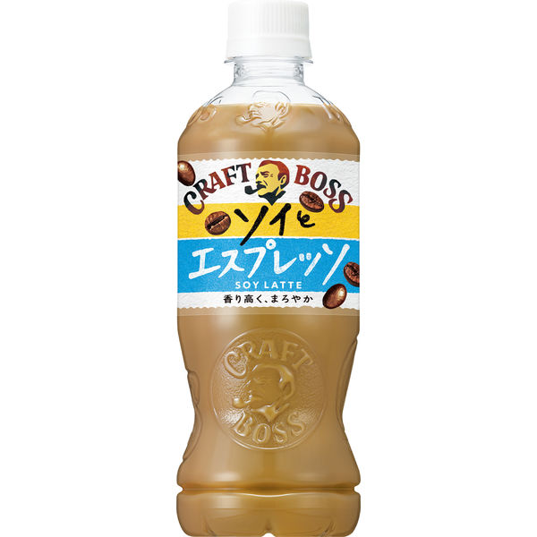 サントリー クラフトボス ソイラテ 500ml 1箱（24本入） - アスクル