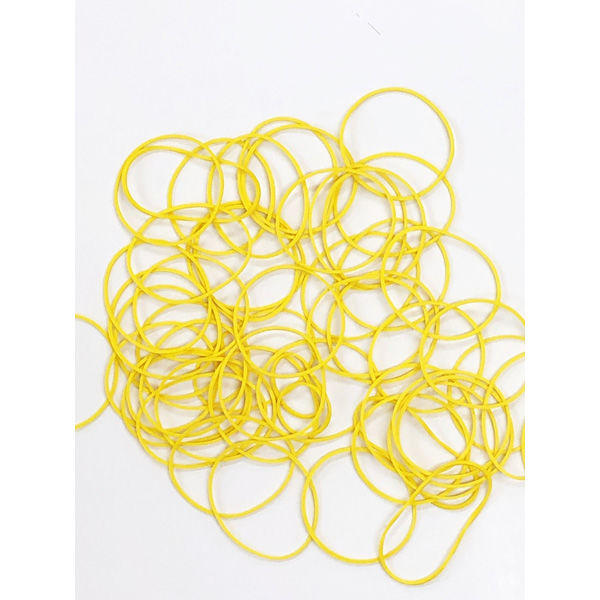 輪ゴム ＃16 黄色 1ｋｇ 1袋 - クリップ・結束用具