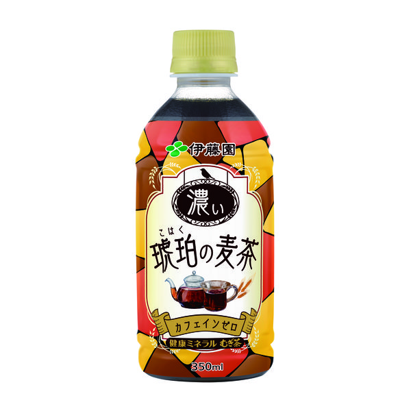 伊藤園 健康ミネラル 琥珀の麦茶 350ml 1セット（48本）