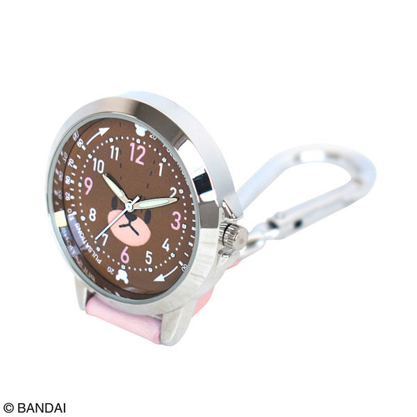 セントレディス くまのがっこう カラビナ付ウォッチ(蓄光針