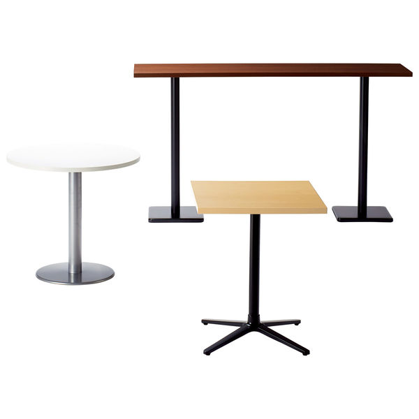 mayumayu ハイテーブル 軒先渡し】ニシキ工業 角ハイテーブル 幅600×奥行600×高さ1000mm