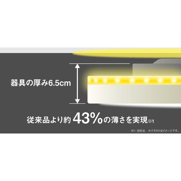 東芝 導光板フラットデザイン 間接光機能付きLEDシーリングライト