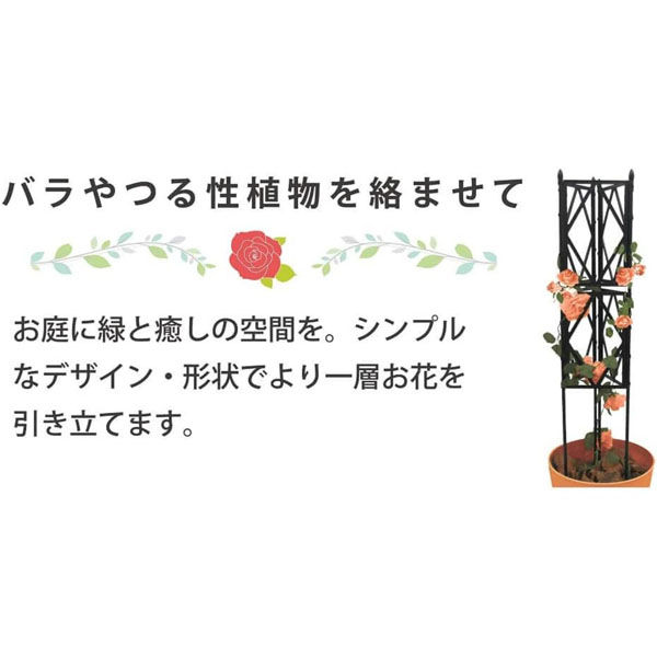 第一ビニール ローズトレリス 幅60cm×高さ150cm 4968438020266 1