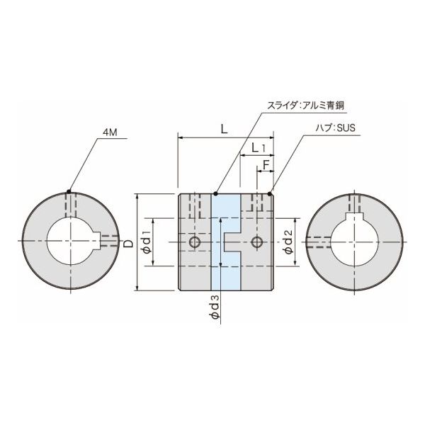 アサ電子工業 オルダムカップリング(セットスクリュータイプ) FSPJ FSPJ55ー22K6ー28K8 FSPJ55-22K6-28K8 1個(直送品) アサ電子工業 オルダムカップリング(セットスクリュータイプ) FSPJ FSPJ55ー22K6ー28K8 FSPJ55-22K6-28K8 1個(直送品)