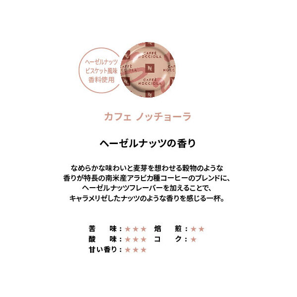 ネスプレッソプロフェッショナル専用ポッド カフェ ノッチョーラ 1箱