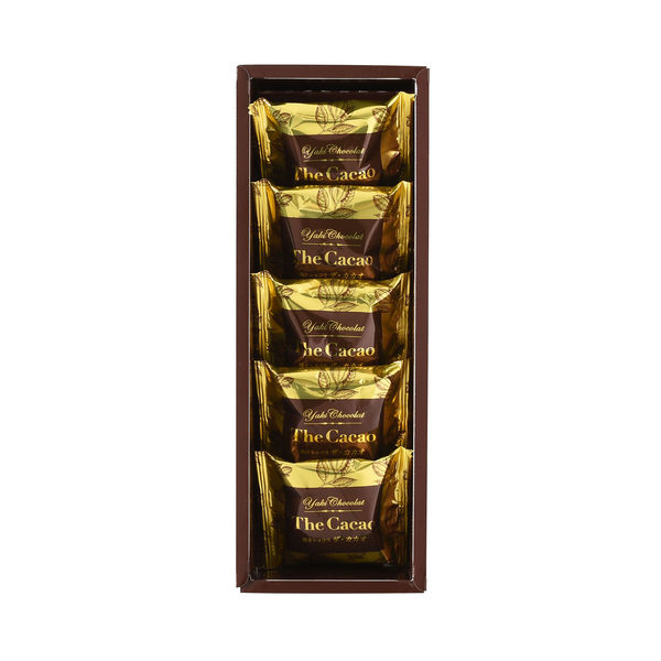 コロンバン 焼きショコラ The Cacao 5個入 1箱 チョコレート ギフト 手土産 母の日 父の日 敬老の日 - アスクル