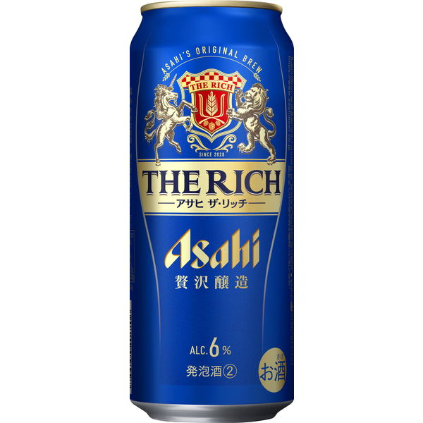 新ジャンル 第3のビール アサヒ ザ・リッチ 500ml 缶 1箱 （24本