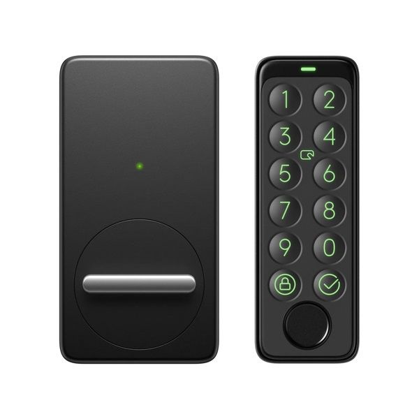 SwitchBot 指紋認証パッド 暗証番号 スマートロック オートロック 遠隔対応 3R-WOA08 1台 スイッチボット