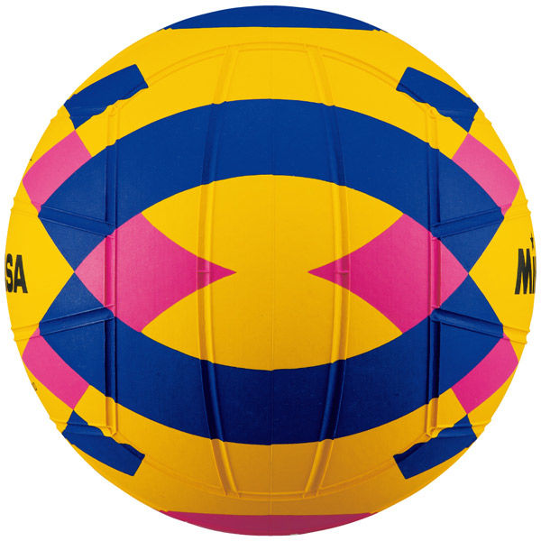 ミカサ 水球 国際公認球 男子 黄青ピンク WP550C 1個（直送品） - アスクル