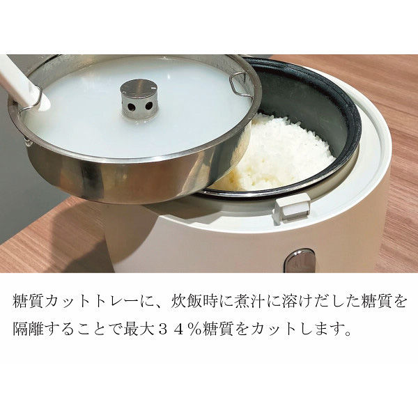 ＡＩＮＸ アイネクス スマートライスクッカー 糖質カット炊飯器 23