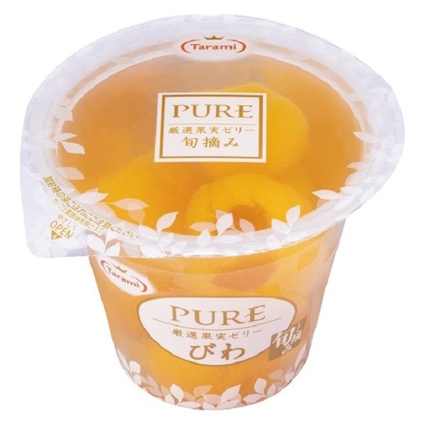 はちこ⭐︎　びわ　あざみ　各600g　そば　あざみ　各300g計1800ｇ PURE びわ 12個 たらみ ゼリー - アスクル