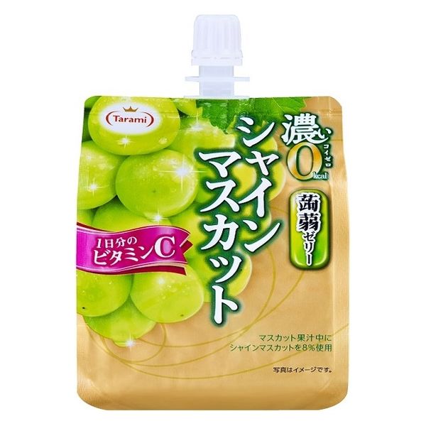 濃い0kcal 蒟蒻ゼリー シャインマスカット 12個 たらみ ゼリー飲料