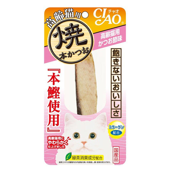 いなば CIAO（チャオ）焼本かつお 猫 高齢猫用 かつお節味 国産