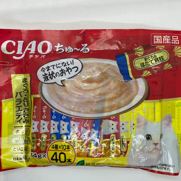 チャオ ちゅ〜るスープ とりささみ＆しらす(4連パック×6セット(1パック35g))