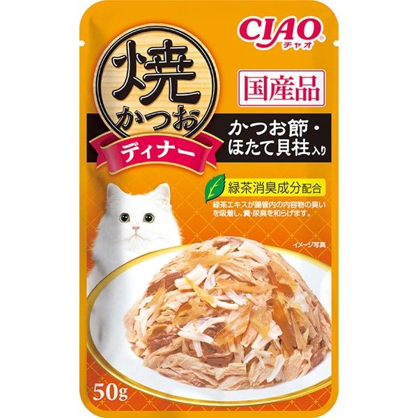 激安直営店 チャオ、焼かつおディナー詰め合わせ 96袋 29-D 痛々しい キャットフード
