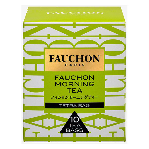 FAUCHON（フォション） 紅茶 モーニング ティーバッグ 1セット（30バッグ：10バッグ入×3箱） - アスクル