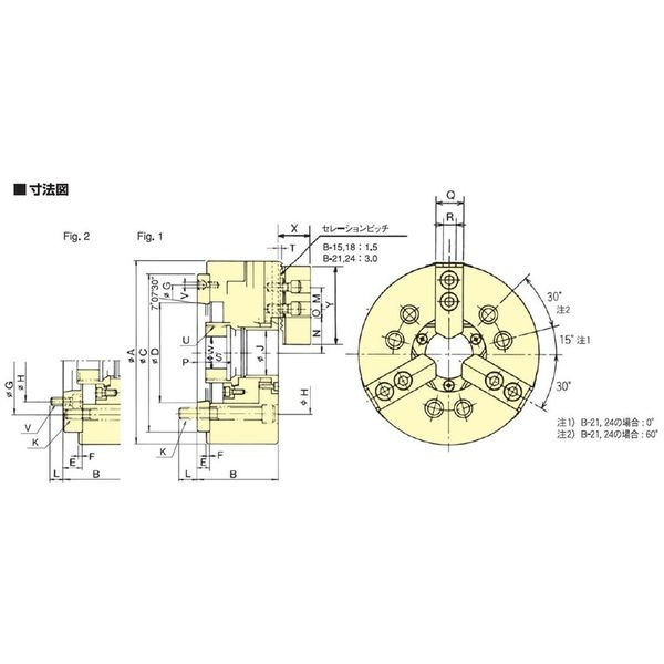 北川鉄工所 中空チャック B-15A1100 1個（直送品） mm 北川鉄工所 最大設定油圧力 許容最大入力 kgf kN 最大静的把握力 把握径