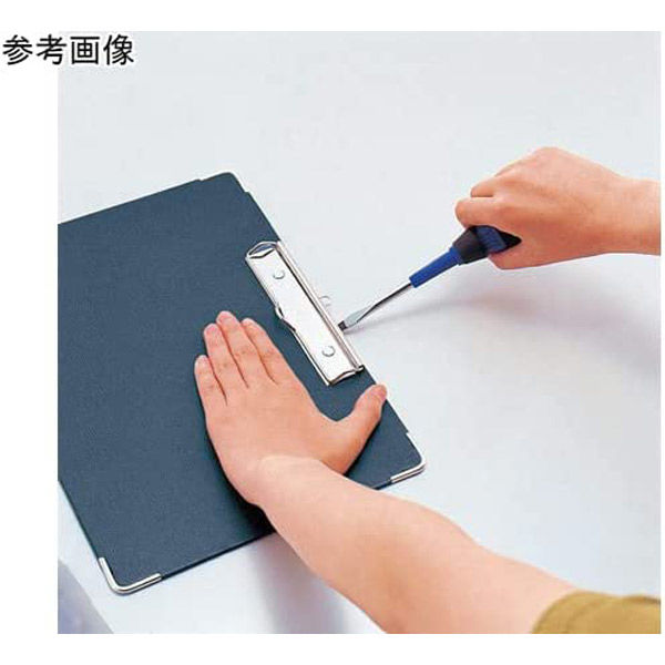 ライオン事務器 ボール 用箋ばさみ 紺 A5判E型 No.107 14028 1枚