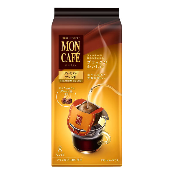 ドリップコーヒー）片岡物産 モンカフェ プレミアムブレンド 1セット