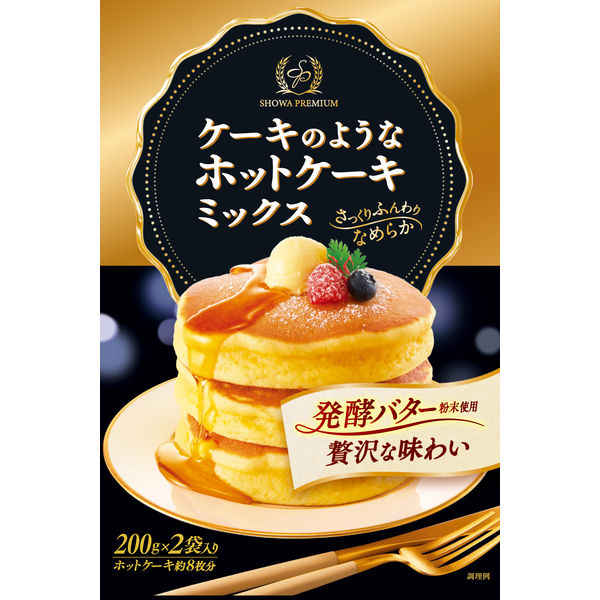 マイスイーツカード ホットケーキ 昭和産業 ケーキのようなホットケーキミックス 456594 5袋（200g