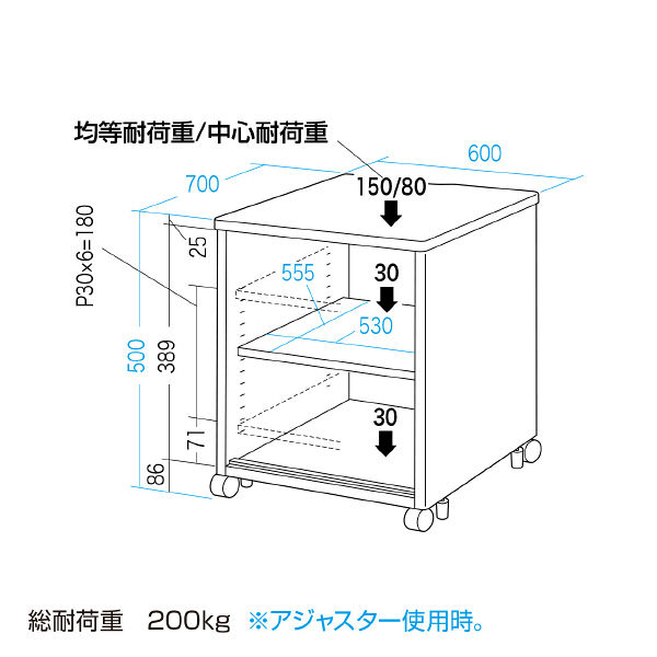 最新最全の サンワサプライ:eデスク (Pタイプ) ED-CP6070- ハンド