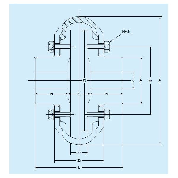 ニッタ化工品 ラブフレックスカップリング RFー450 RF-450 1個（直送品