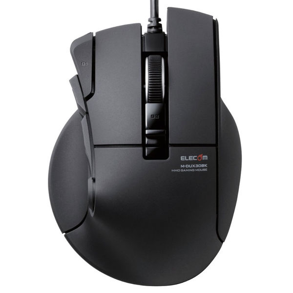 ゲーミングマウス　ELECOM M-DUX3 有線マウス ブラック Amazon.co.jp: 【2013年モデル】ELECOM ゲーミングマウス 握りの