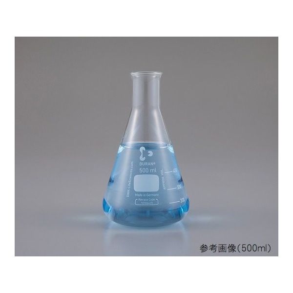 アズワン 三角フラスコ (DURAN(R)) 3000mL 212166808 1個 1-8849-08