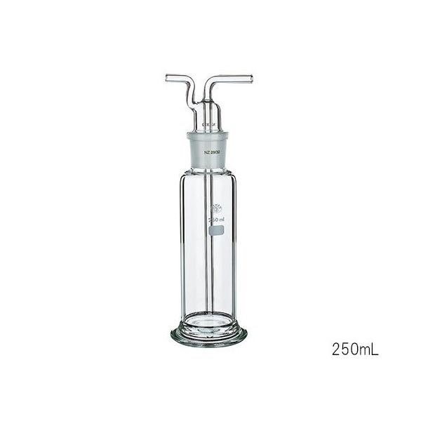 Kavalierglass ガス洗浄瓶 500mL 2450/500 1式 3-6015-03（直送品） - アスクル