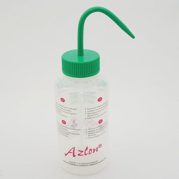 アズワン 薬品標識広口洗浄瓶 (Azlon) 500mL メタノール WGW538VTML 1