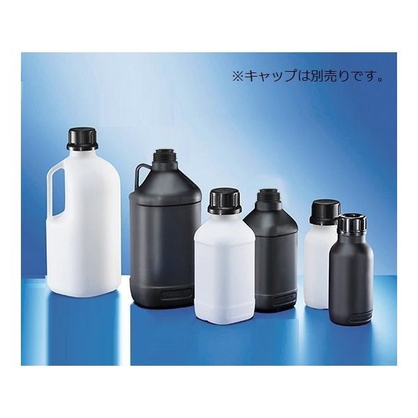 アズワン 細口角瓶 (UN規格/リキッド) 白 1000mL 2000084152 1本