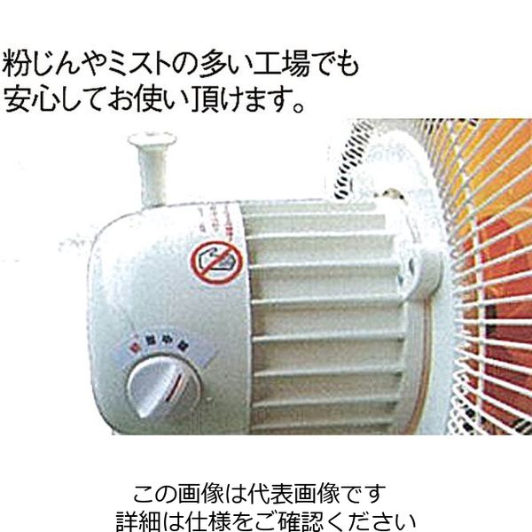 エスコ AC100V・160W/450mm 工場扇(スタンド型) EA897AF-1A 1台（直送