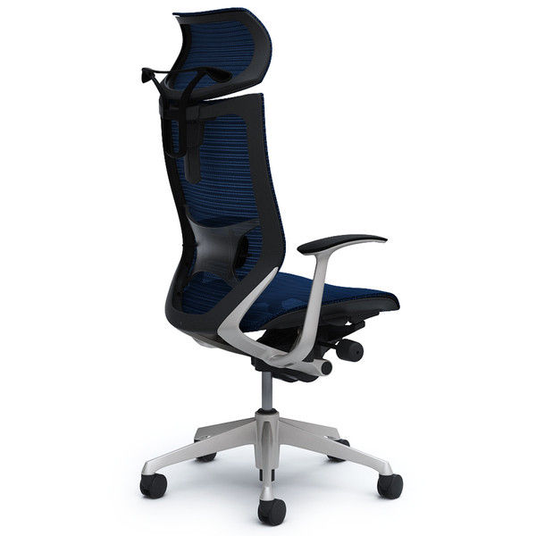 CP42CS FDH4 バロン チェア EXハイバック 可動ヘッドレスト 固定肘 背