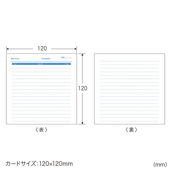 サンワサプライ 手書き用インデックスカード（つやなし・増量） JP