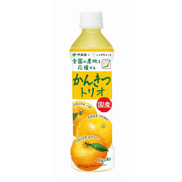 伊藤園 かんきつトリオ 国産 400g ニッポンエール ペットボトル